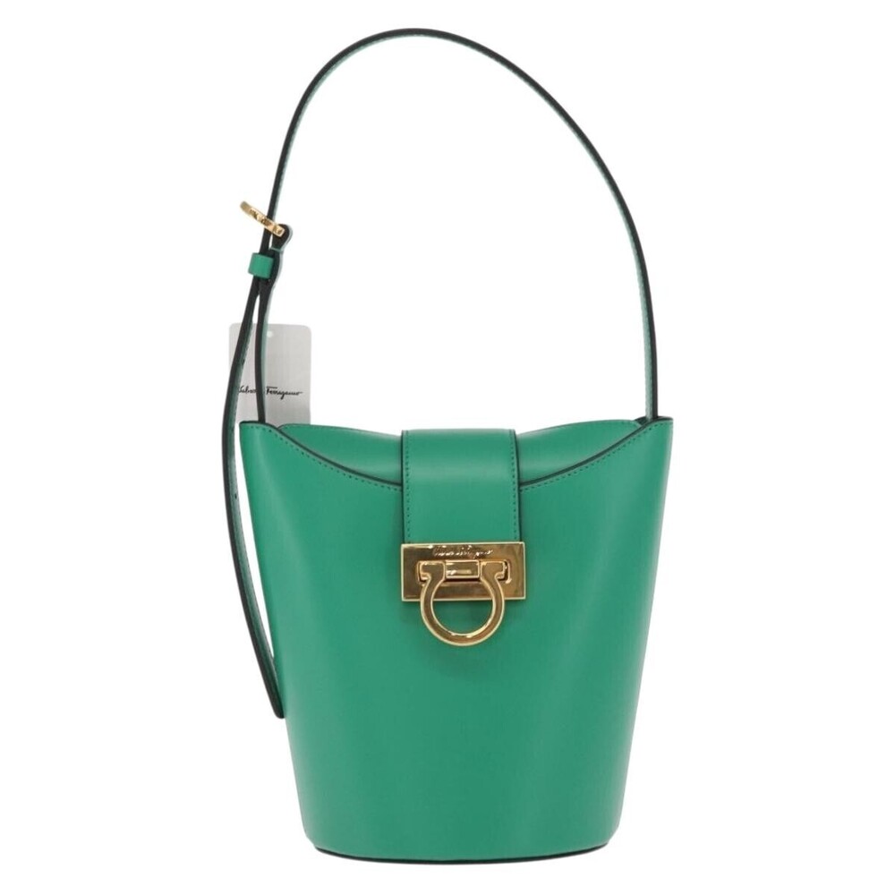 Salvatore Ferragamo Gancini Leather